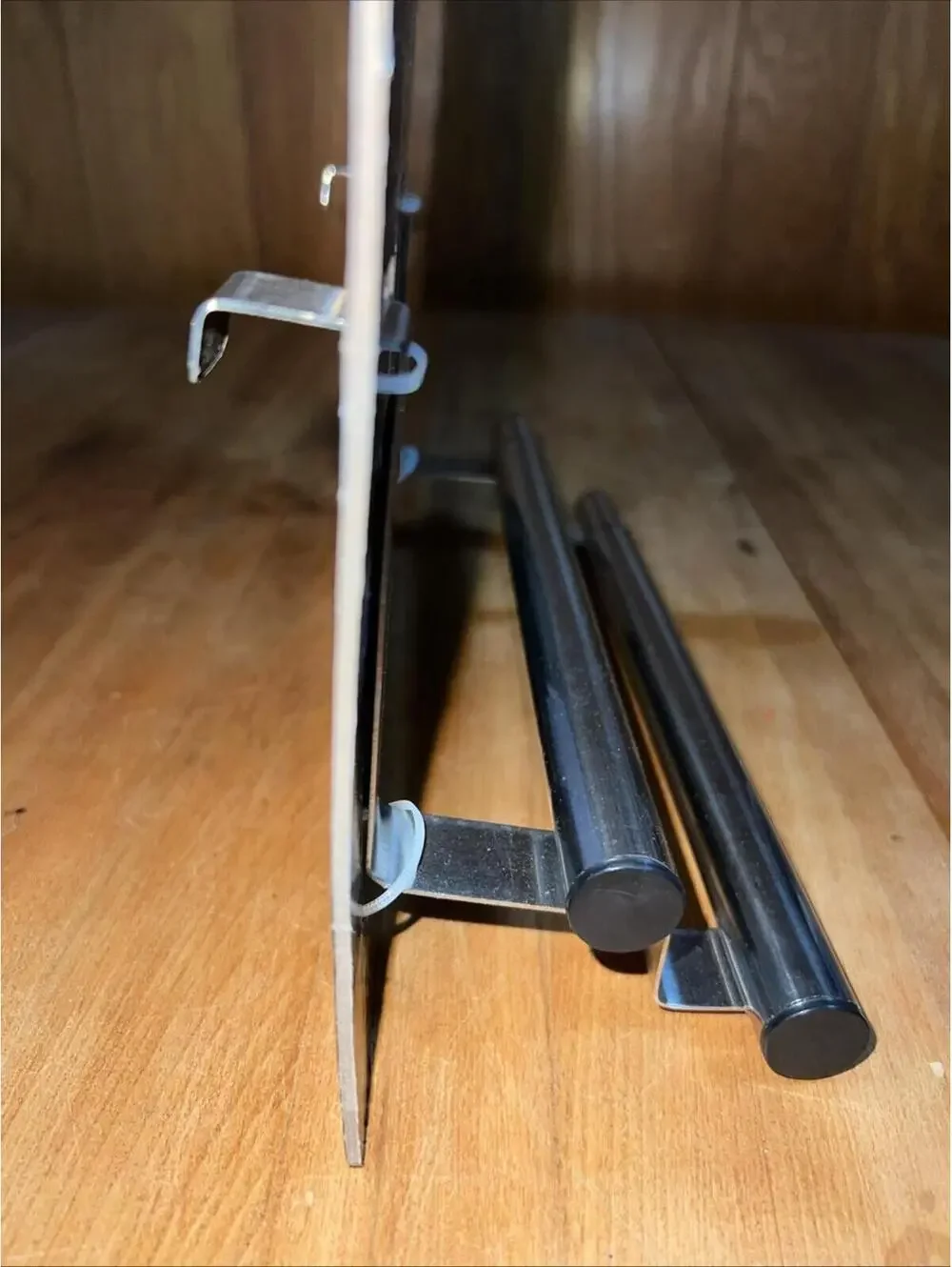 Faberware Over The Cabinet Expandable Double Towel Bar, New